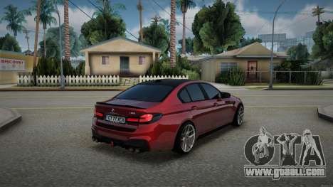 Bmw M5 F90 RO Plates for GTA San Andreas