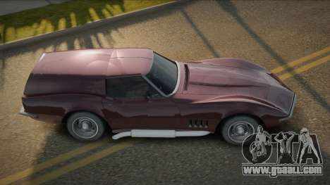 Chevrolet Corvette C3 WG7 for GTA San Andreas