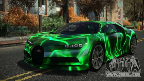 Bugatti Chiron Exalib S10 for GTA 4