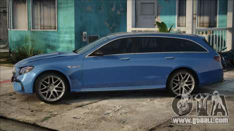 Mercedes-Benz E63s W213 Estate Blue for GTA San Andreas