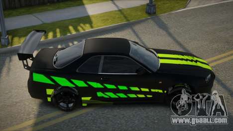 Nissan Skyline R34 GPJ for GTA San Andreas