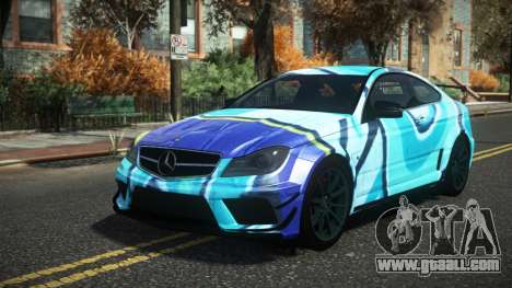 Mercedes-Benz C63 AMG Hugrax S11 for GTA 4