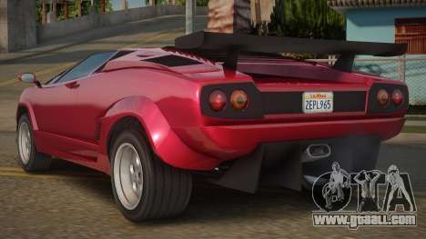 Lamborghini Countach 90th for GTA San Andreas