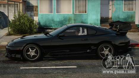 Toyota Supra A80 Black for GTA San Andreas
