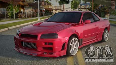 Nissan Skyline R34 WBR for GTA San Andreas