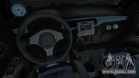 Mitsubishi Lancer VI Blek Version for GTA San Andreas