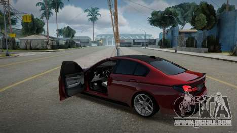 Bmw M5 F90 RO Plates for GTA San Andreas