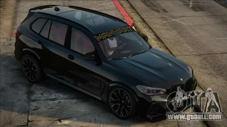 BMW X5M 2020 Blek for GTA San Andreas