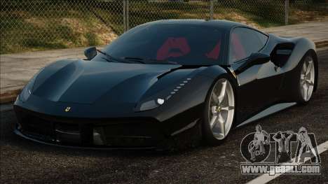 Ferrari 488 GTB Black for GTA San Andreas