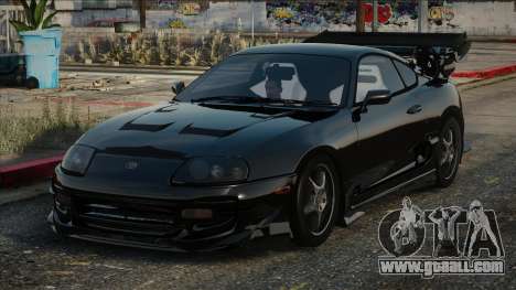Toyota Supra A80 Black for GTA San Andreas