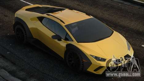 Lamborghini Huracan Sterrato Yellow for GTA San Andreas