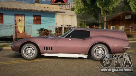 Chevrolet Corvette C3 WG7 for GTA San Andreas