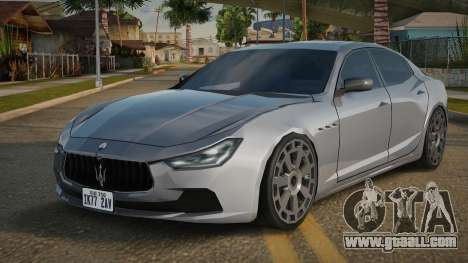 Maserati Ghibli Q4 for GTA San Andreas