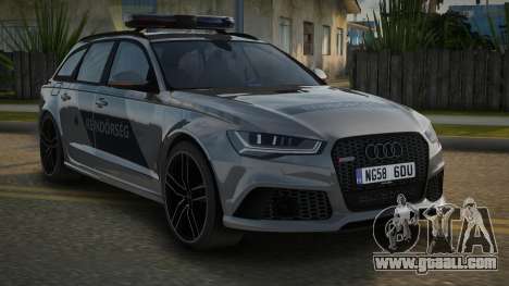Audi RS6 PDSA for GTA San Andreas