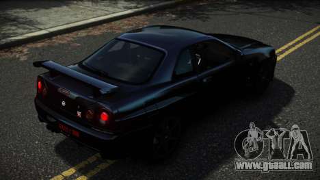 Nissan Skyline R34 Wecami for GTA 4