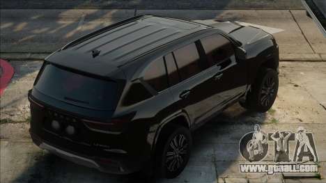 Lexus LX500D Black for GTA San Andreas