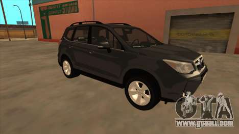 2014 Subaru Forester for GTA San Andreas