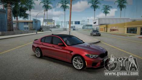 Bmw M5 F90 RO Plates for GTA San Andreas