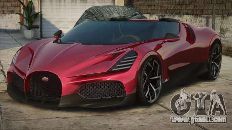 Bugatti Mistral Red for GTA San Andreas