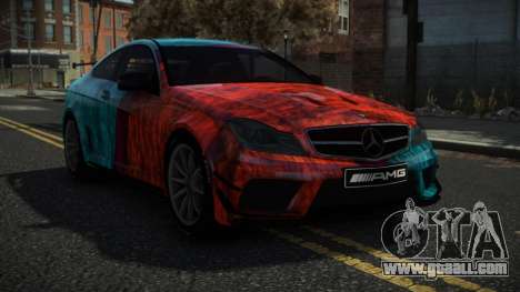 Mercedes-Benz C63 AMG Axury S8 for GTA 4