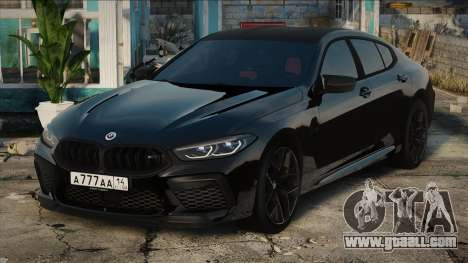 BMW M8 Competition Gran Coupe Black for GTA San Andreas