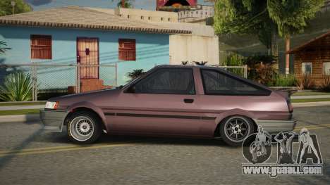 Toyota AE86 V1.1 for GTA San Andreas