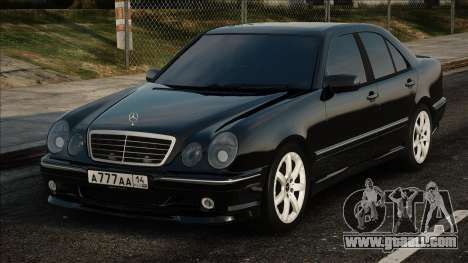 Mercedes-Benz E420 W210 Black for GTA San Andreas