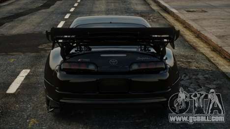 Toyota Supra A80 Black for GTA San Andreas