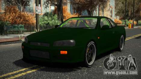 Nissan Skyline R34 Suvner for GTA 4