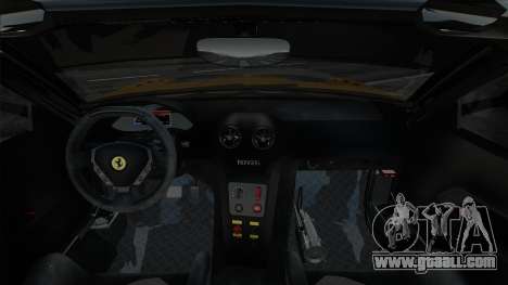 Ferrari 599XX Evo Yellow for GTA San Andreas
