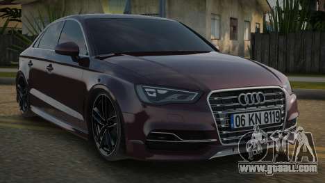 Audi A3 V2.1 for GTA San Andreas