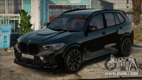 BMW X5M 2020 Blek for GTA San Andreas