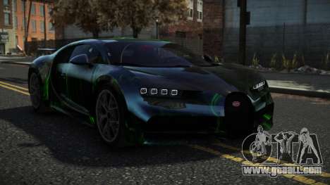 Bugatti Chiron Exalib S9 for GTA 4