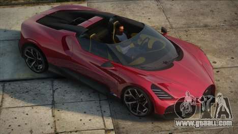Bugatti Mistral Red for GTA San Andreas