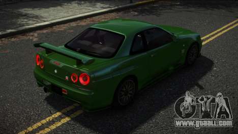 Nissan Skyline R34 Demuno for GTA 4
