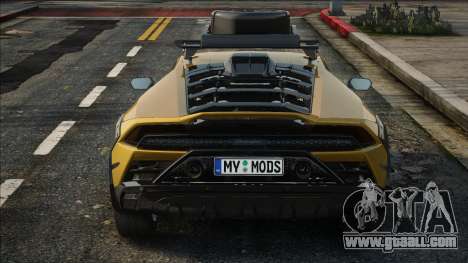 2021 Lamborghini Huracan Sterrato for GTA San Andreas