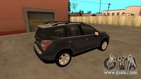 2014 Subaru Forester for GTA San Andreas