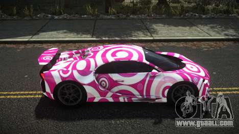 Bugatti Chiron Exalib S6 for GTA 4