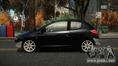 Peugeot 206 Zaserf for GTA 4