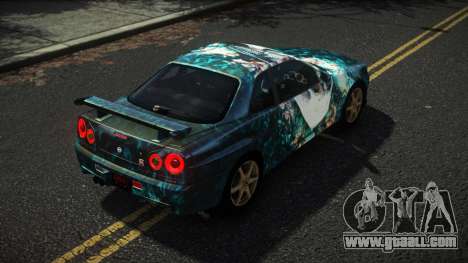 Nissan Skyline R34 Nazuxy S3 for GTA 4