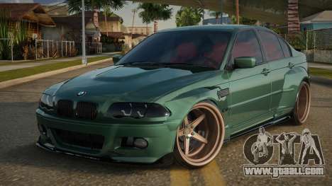 BMW M3 E46 WideBody for GTA San Andreas