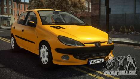 Peugeot 206 Kacofa for GTA 4