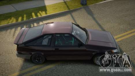 Toyota AE86 V1.1 for GTA San Andreas