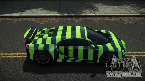 Bugatti Chiron Exalib S5 for GTA 4