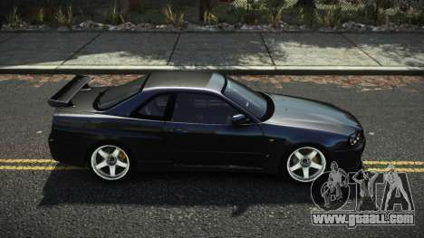 Nissan Skyline R34 Hdory for GTA 4