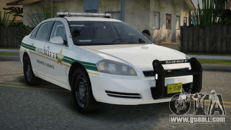 2012 Chevrolet Impala OCSO for GTA San Andreas