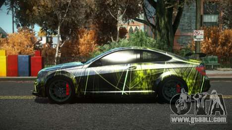 Mercedes-Benz C63 AMG Hugrax S12 for GTA 4