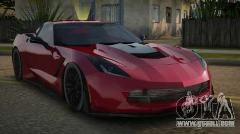 Chevrolet Corvette C7 15th for GTA San Andreas