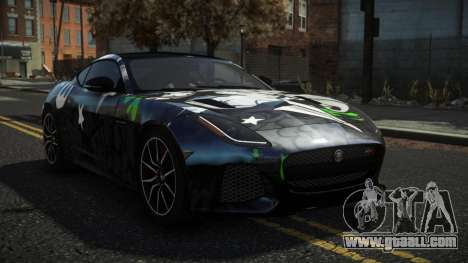Jaguar F-Type Burza S6 for GTA 4