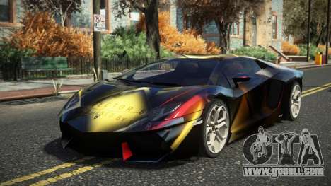 Lamborghini Aventador Grefux S11 for GTA 4